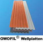 Wellplatten fr das Dach